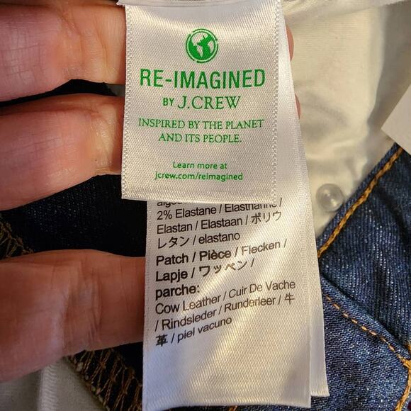 J Crew Curvy Classic Straight Jeans in Resin Rinse 28 NEW - Picture 7 of 11
